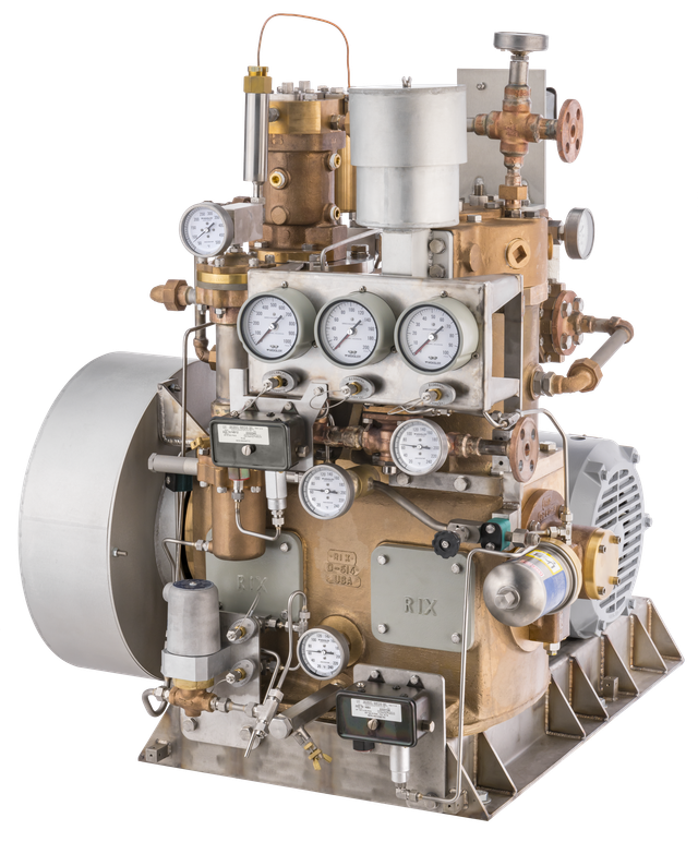 Non-Magnetic, Pressure Shipboard Air Compressor | RIX
